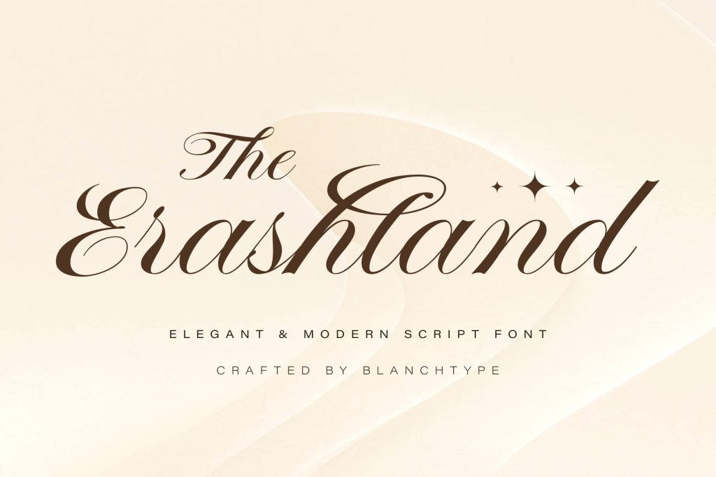 Elegant Modern Script Font
